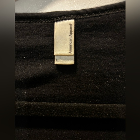 American Apparel cross front vneck body con dress - Picture 3 of 3